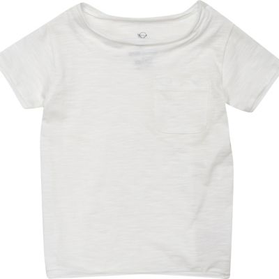 Mini boys white t-shirt